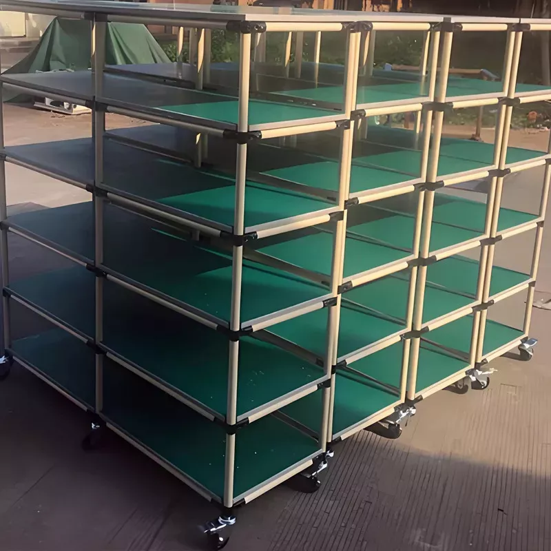 Lean Pipe Rack / Pipe Joint Workstation Rack